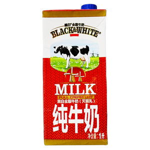 网红脏脏茶专用黑白全脂牛奶