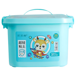 六品堂彩泥24色橡皮泥儿童超轻型粘土食品级抗菌彩泥幼儿园专用小学生diy手工12色桶装玩具安全标准女孩模具