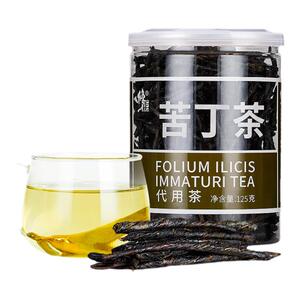 18元包邮 修正 苦丁茶125g/罐