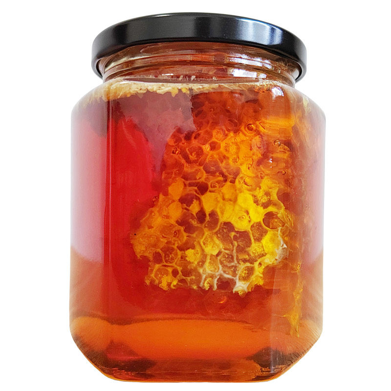 野生蜂巢蜜嚼着吃纯正天然正宗云南土蜂蜜切块巢蜜棠玛蜂窝蜜500g