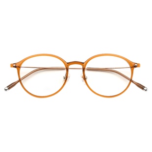 50mm卡琳同款超轻钛架TR90圆框近视眼镜女可配度数防蓝光平光镜男