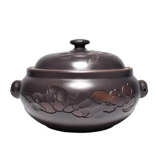 滇垚建水紫陶气锅云南汽锅鸡汽锅家用商用紫砂蒸汽锅陶瓷煲汤底锅