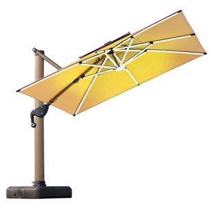 户外遮阳伞庭院伞露台阳台露天摆摊大太阳伞棚别墅花园室外罗马伞