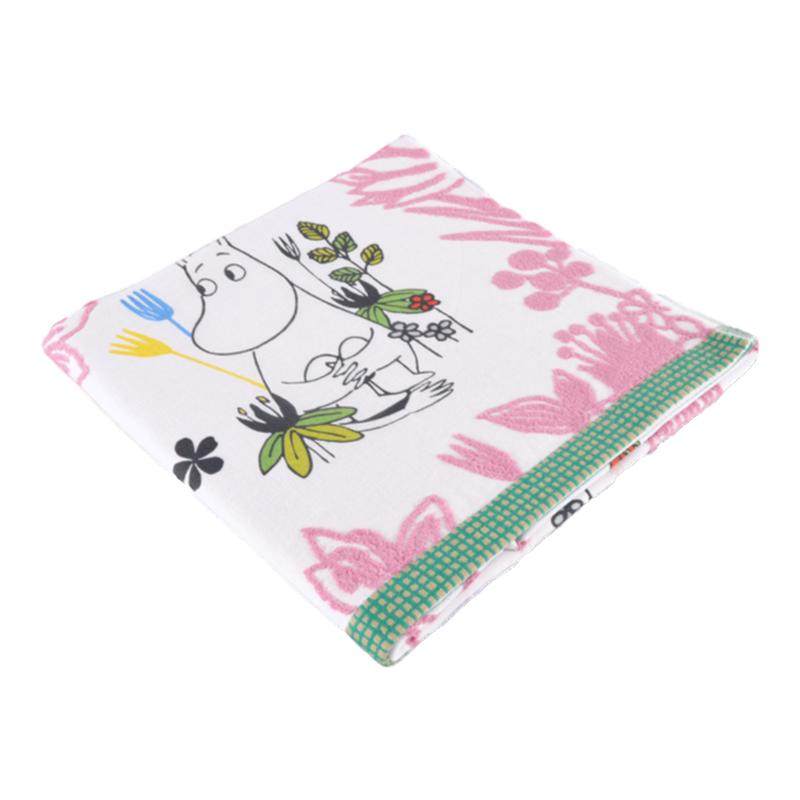 MOOMIN姆明纯棉纱布浴巾三件套
