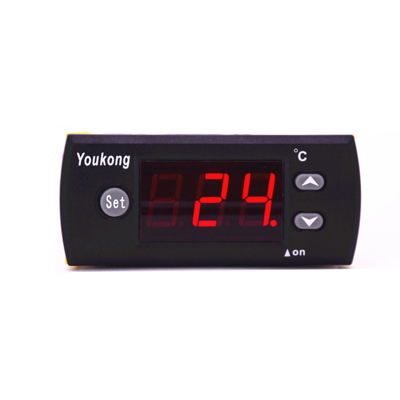 优控温控器YK-181商用冷暖通用型冷柜智能数显嵌入式温度控制器