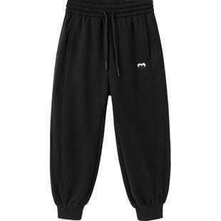 巴拉巴拉童装儿童裤子女童长裤秋冬中大童束脚裤休闲运动时尚百搭