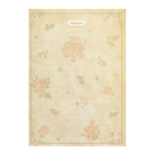 高级感加厚信纸信封套装复古手写节日情书送女友学生表白信笺卡