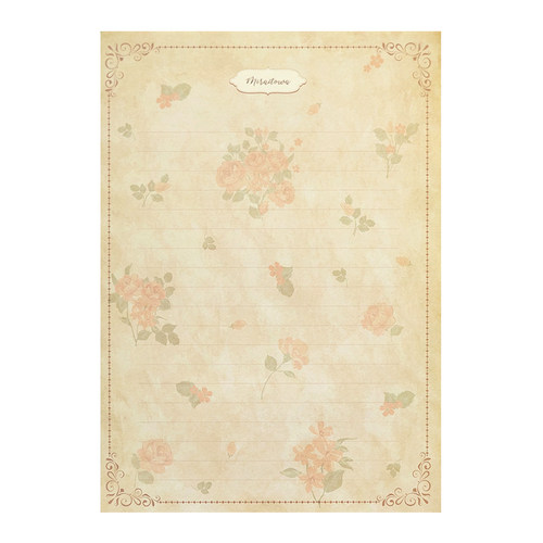 高级感加厚信纸信封套装复古手写节日情书送女友学生表白信笺卡