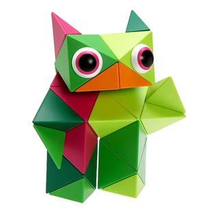 英国trido高阶 艺术创意磁力积木大颗粒儿童益智玩具生日礼物