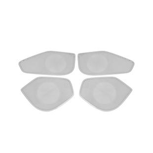 适用于26款日产天籁鸿蒙座舱前三角喇叭罩内饰改装不锈钢保护罩贴