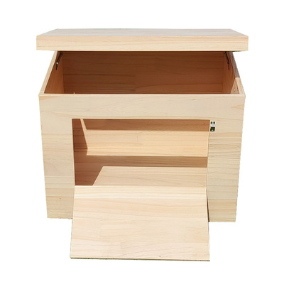 猫狗窝纯实木松木打磨