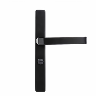 卫生间门锁窄边洗手间门锁浴室门单舌卫浴锁无钥匙执手锁阳台厨房