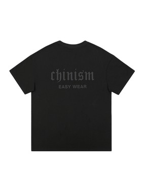 CHINISM美式印花速干短袖T恤男