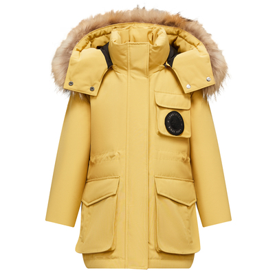 3QR儿童中长款羽绒服外套