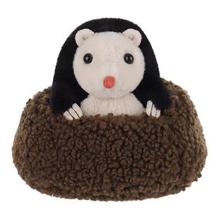 瑞可羊好奇鼹鼠公仔毛绒玩具可爱儿童男女生日礼物宝宝玩偶公仔