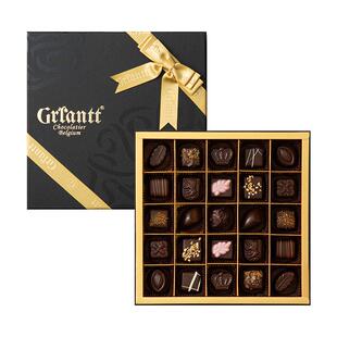 歌兰特黑巧克力手工夹心礼盒装比利时进口伴手礼品情人节生日礼物
