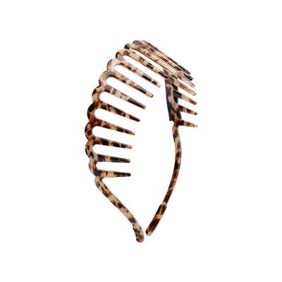 奇美拉豹纹发箍头箍女高颅顶新款