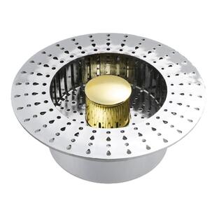 水槽过滤网厨房通用款洗菜盆漏水塞洗碗池水槽弹跳芯下水器