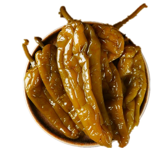 辣椒咸菜山东农家腌制微辣大辣椒香辣脆椒五香辣椒开味下饭小咸菜