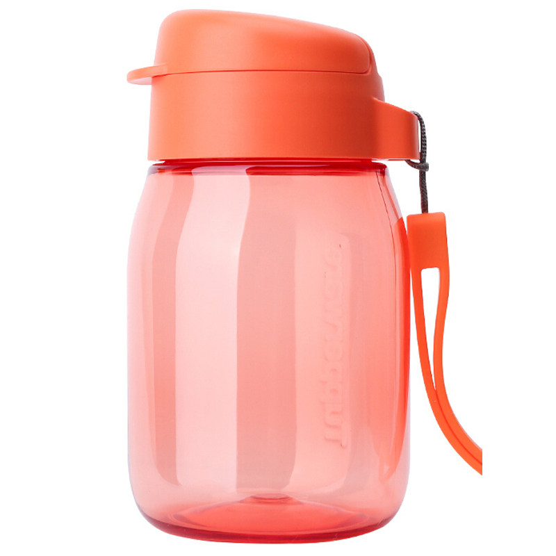 特百惠水杯子350ml 便携男女学生儿童吸管杯密封嘟嘟企鹅杯子正品