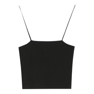 BLANK LABEL 极简高级环保凉感VISCOSE伊力特面料 吊带背心女春夏