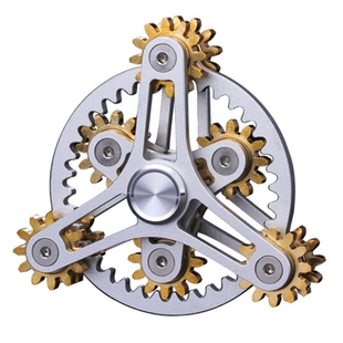 克雷格指尖陀螺解压齿轮联动减压神器九齿绝版高级玩具EDC行星轮2