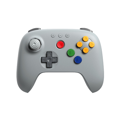 八位堂N64灰色无线蓝牙游戏手柄