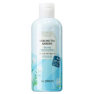 The Saem得鲜茶树温和卸妆水液眼唇脸三合一女清洁旗舰店官方正品