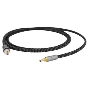 纯银升级线GX16-2芯 转5.5*2.1/2.5mmHIFI发烧级DC直流线性电源线