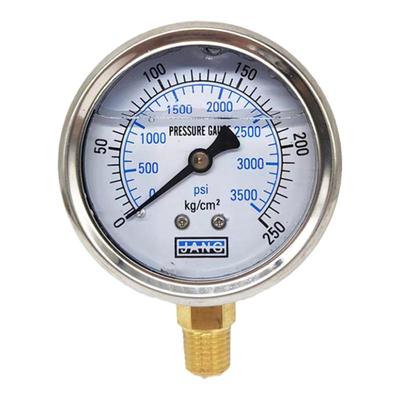 YN60不锈钢耐震压力表液压油压表