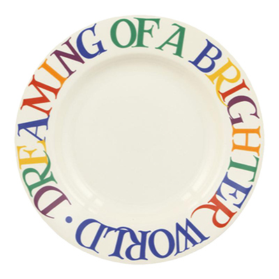 emma彩虹餐盘陶瓷釉下彩