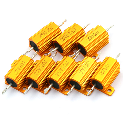 黄金铝壳大功率电阻器RX24-25W1K