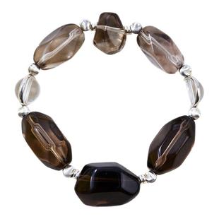 采石studio|原创「茗褐」茶晶白水简约老钱通勤百搭手链手串礼物