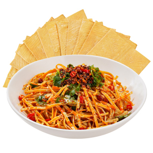 云南手工豆腐皮干豆皮豆制品干货批发皮腐竹皮凉拌火锅食材