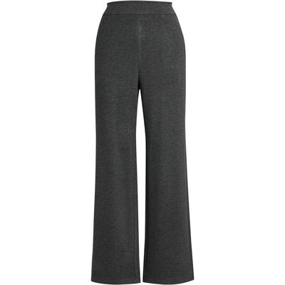 LANDI舒适松紧腰阔腿裤