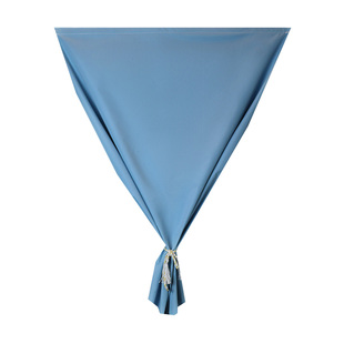 窗帘阳台飘窗布料加厚防晒全遮光成品遮阳北欧不透风防紫外线出租