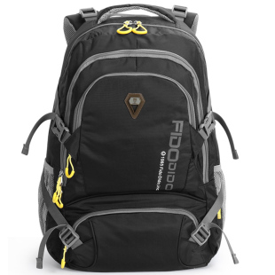 菲都狄都背包男双肩包大容量短途出差旅行包多功能户外登山包书包