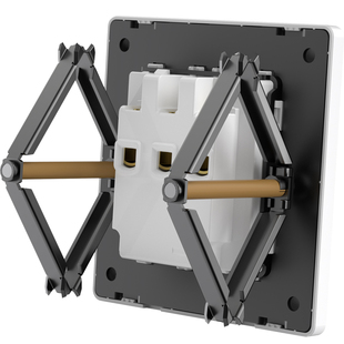 86型通用暗盒修复器接线盒插座底盒固定器卡扣开关盒修复神器118