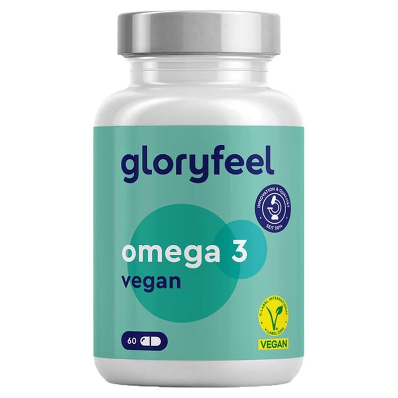 格乐飞gloryfeel海藻油DHA60粒