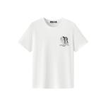 森马短袖T恤女夏季小狗刺绣纯棉宽松衣服图案可爱休闲女生套头衫