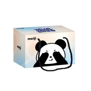 【赠熊猫玩偶挂件】明治你好熊猫夹心饼干礼盒生日送礼送小朋友