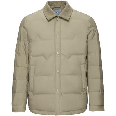 海澜之家保暖鸭绒翻领羽绒服男