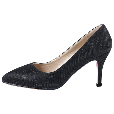 新款脚背高加大码女鞋