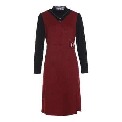 Gowani/乔万尼2025春新品连衣裙假两件设计高级感ET4E877105