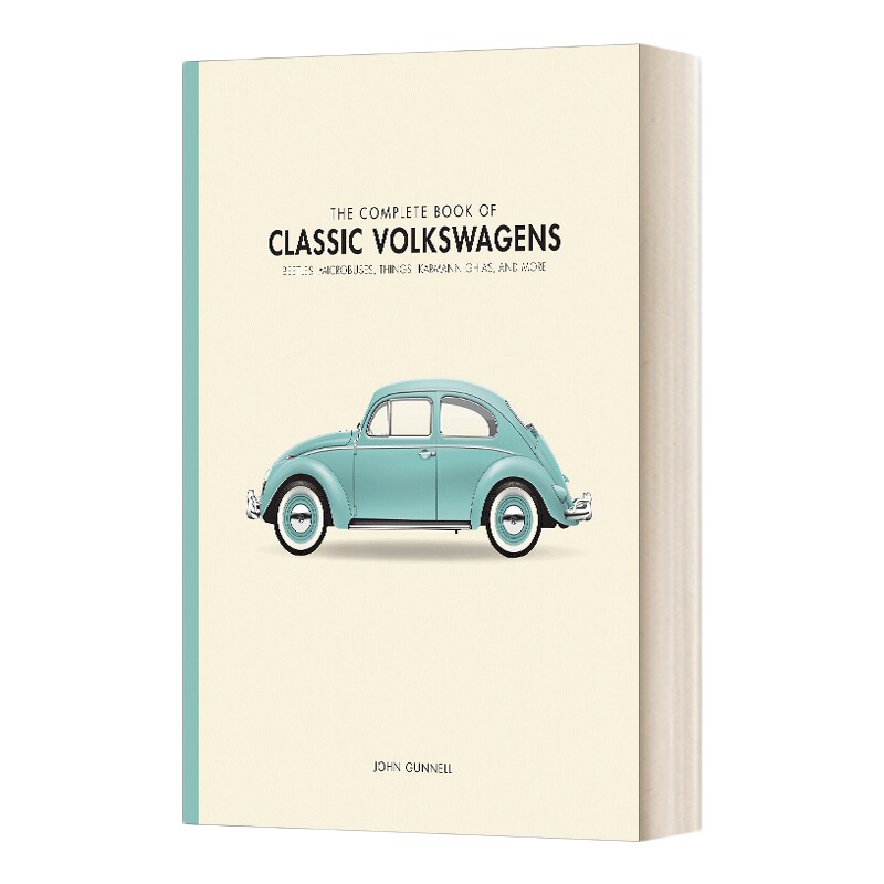 英文原版 The Complete Book of Classic Volkswagens 经典大众汽车全书 精装 英文版 进口英语原版书籍
