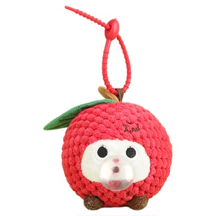 乐吉儿 吐泡泡农场 水果捏捏按压 毛绒玩偶公仔包包挂件 解压礼物