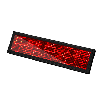 定制蓝牙服务员电子滚动屏工牌