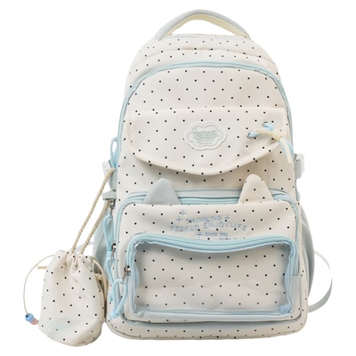 高颜值痛包大容量女生双肩书包