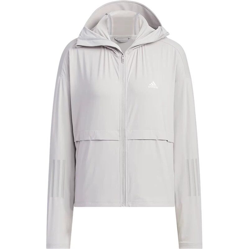 Adidas阿迪达斯夏季女子轻薄运动透气休闲户外皮肤防晒衣夹克外套