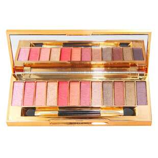 维妮小熊亮片眼影新款网红闪粉珠光亮晶晶橘色眼影盘正品细闪便携